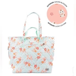 Lug Ferry XL SE Expandable Carry-All Tote in Sakura Blossom